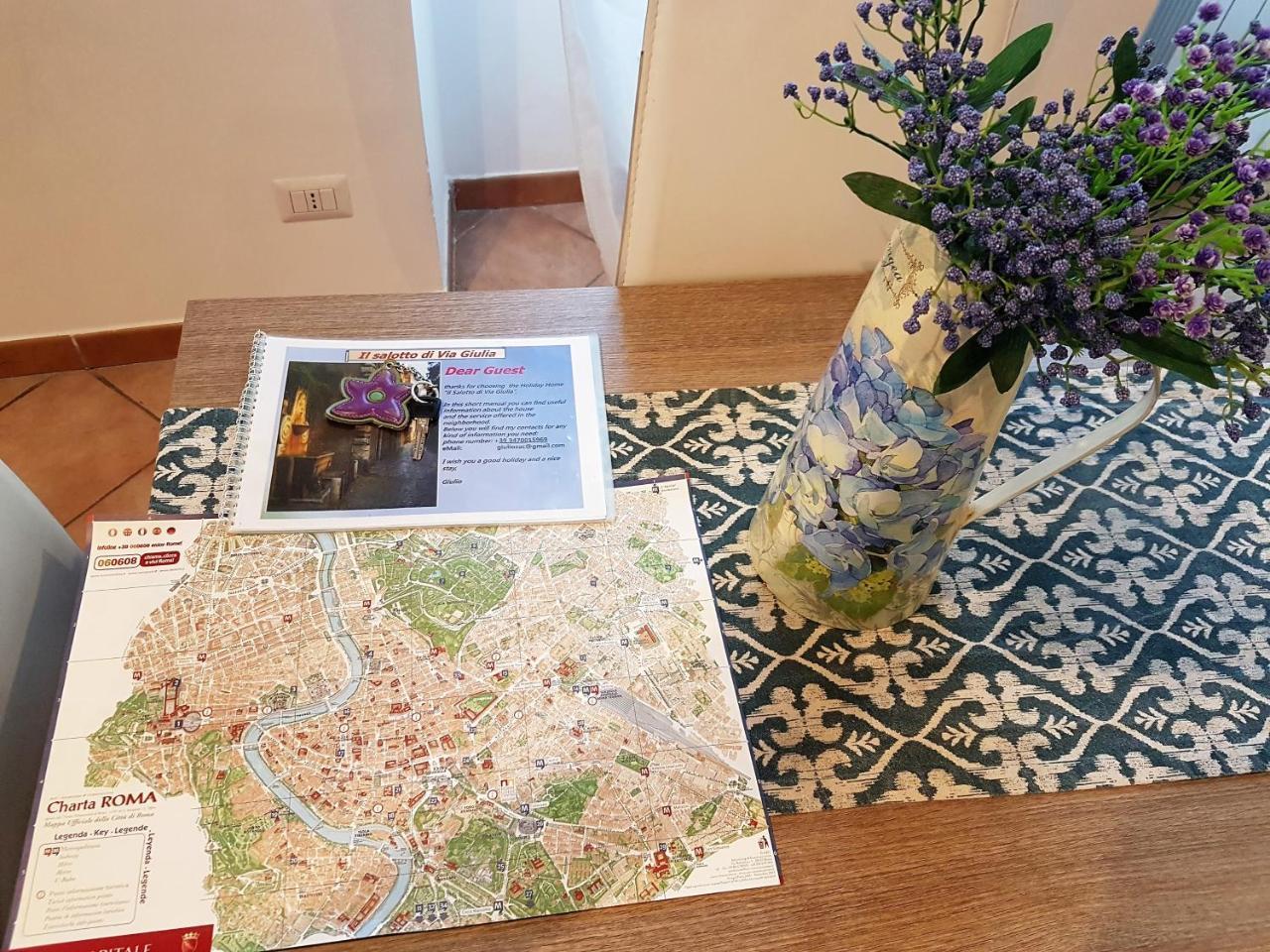 Appartement Il Salotto Di Via Giulia à Rome Extérieur photo
